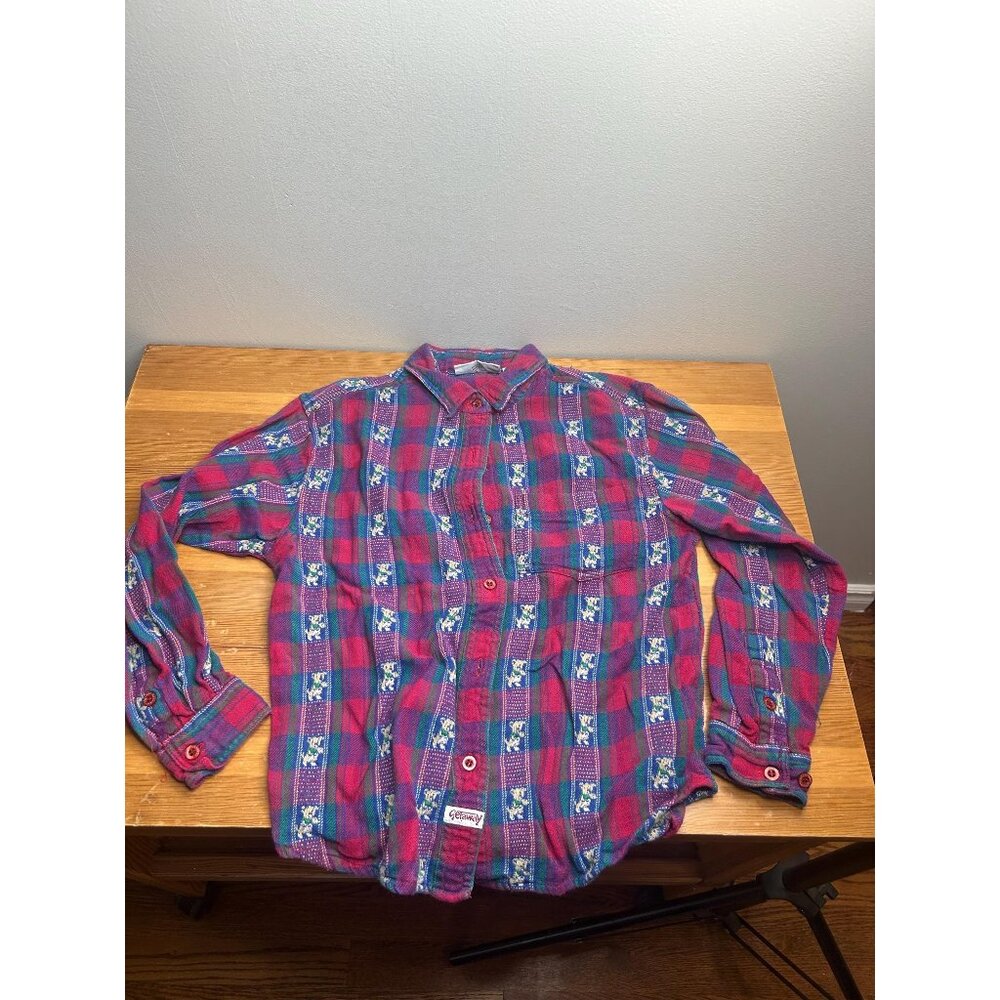 90s Y2K children’s kids girls vintage pink purple northern getaway  - size M